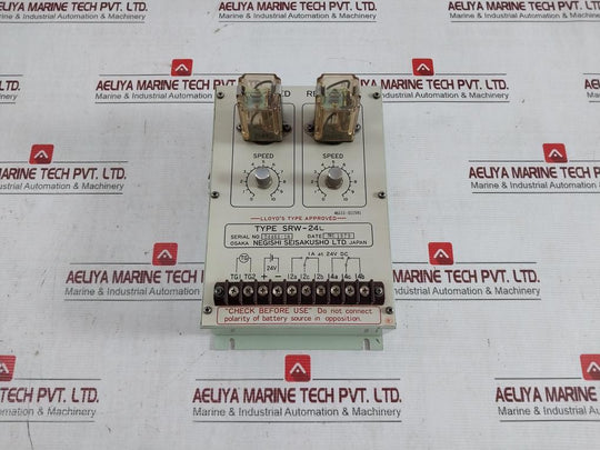 Osaka Negishi Seisakusho Srw-24L Speed Relay 46111-011591