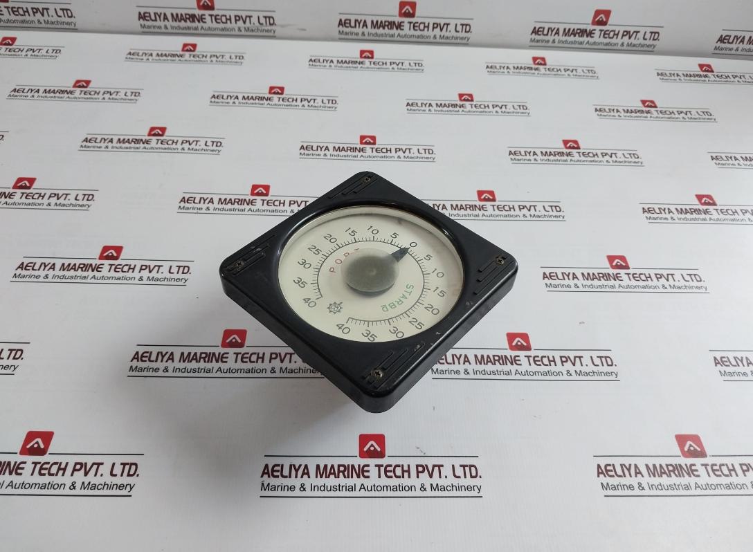 Osaka Nunotani Seiki 40-0-40 Electric Rudder Angle Indicator Ts 4N 39E 11 Ac100V