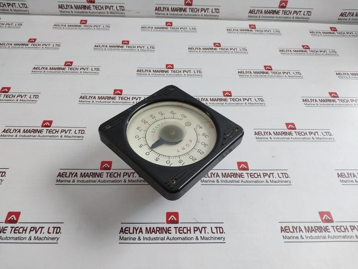 Osaka Nunotani Seiki 40-0-40 Electric Rudder Angle Indicator Ts 4N 39E 11 Ac100V