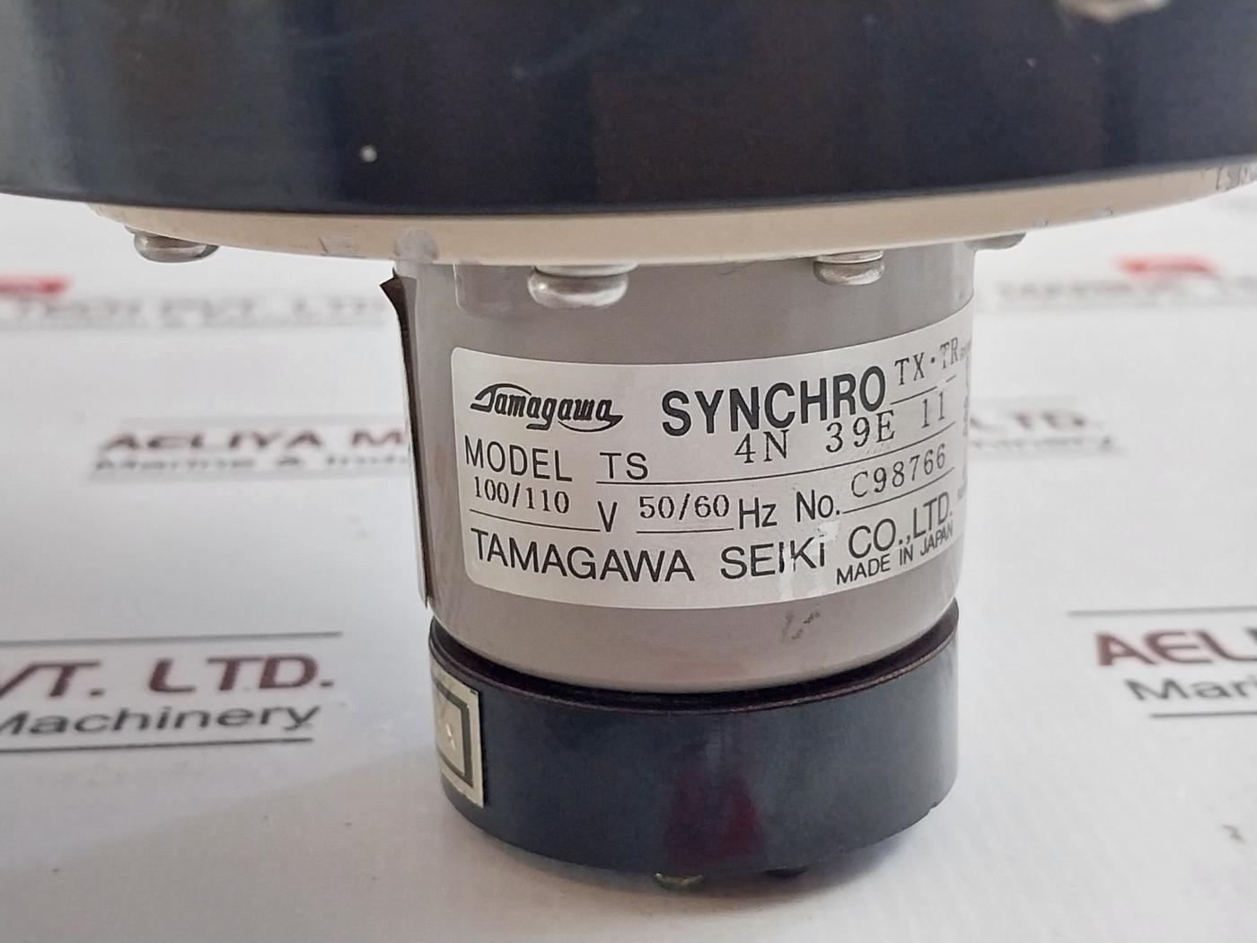 Osaka Nunotani Seiki 40-0-40 Electric Rudder Angle Indicator Ts 4N 39E 11 Ac100V