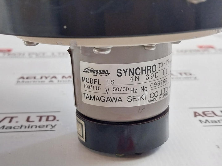 Osaka Nunotani Seiki 40-0-40 Electric Rudder Angle Indicator Ts 4N 39E 11 Ac100V