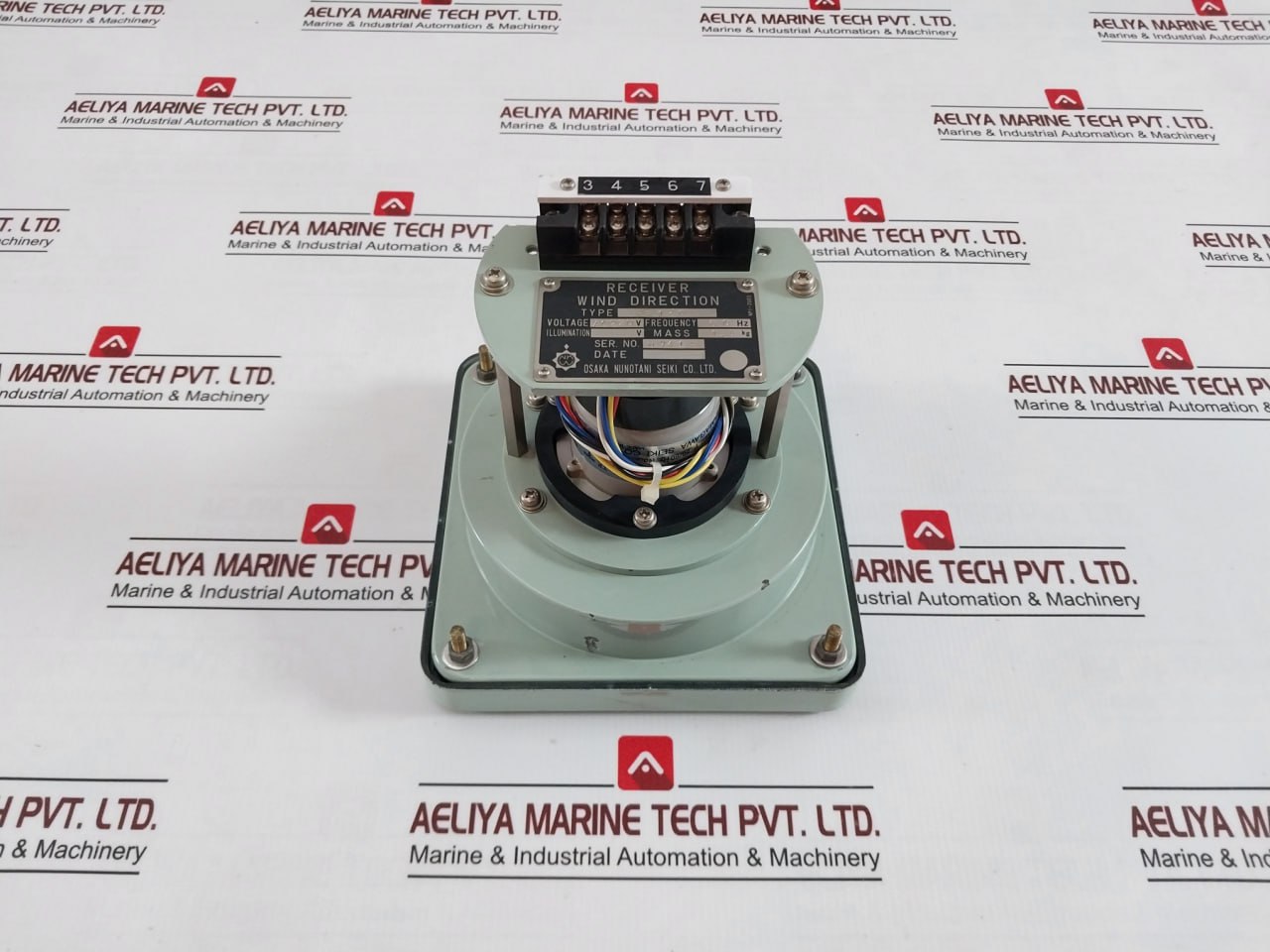 Osaka Nunotani Seiki Fe130 Wind Direction Receiver Ac220V 50/60Hz