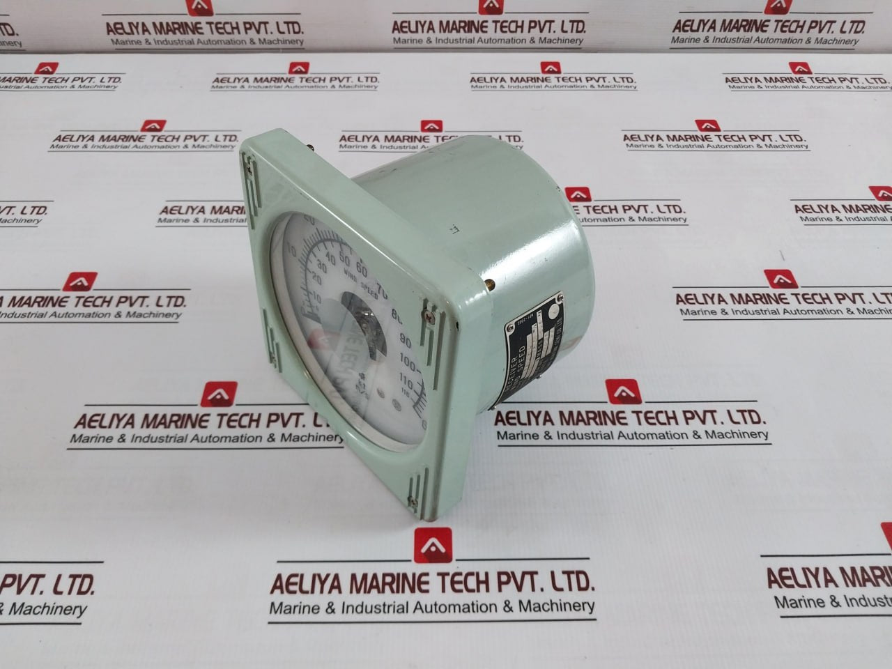 Osaka Nunotani Seiki Fe130 Wind Speed Receiver Indicator 2-60 M/S/ 0-60 M/S 0-11