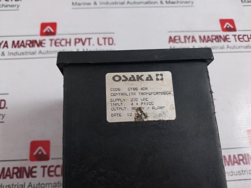 Osaka Ot96 4Dr Digital Temperature Regulator 230 Vac 24V Ac