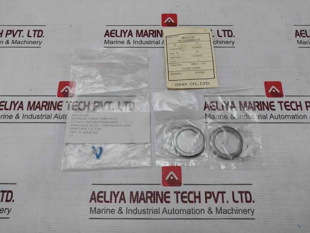 Osaka Valve 51 Steam Drain Valve 900Lb-15A