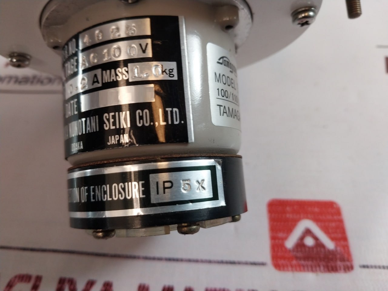 Osaka Nunotani Seiki Ts 4N39E11 Rudder Angle Indicator Receiver