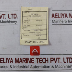Osav 7 Gasket 900Lb-100A