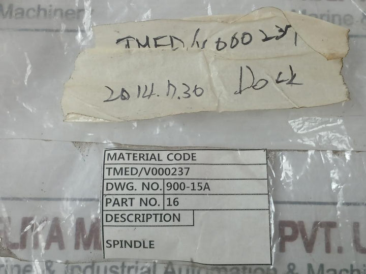 Osav Piston Valve 900Lb-15A Tmed/V000237