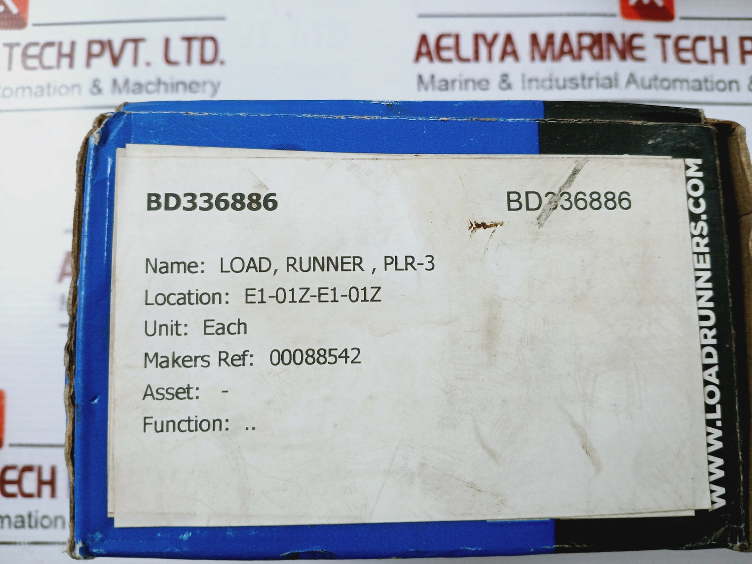 Osborn Plr-3 Idler Load Runner Bd336886 Li167000Lesls 622424952002 00088542