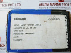 Osborn Plr-3 Idler Load Runner Bd336886 Li167000Lesls 622424952002 00088542