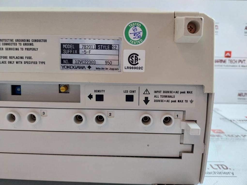 Oscillographic Recorder Orm 1200 Yokogawa 200-240Vac 50/60Hz