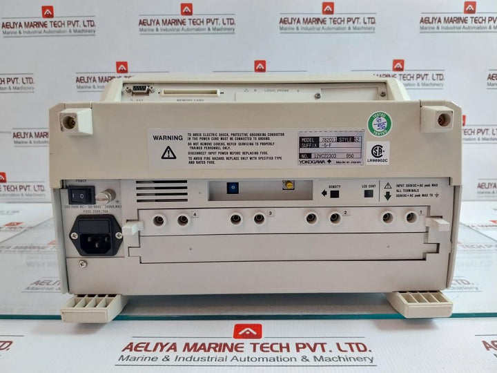 Oscillographic Recorder Orm 1200 Yokogawa 200-240Vac 50/60Hz