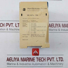 Osna Electronics We M/Ex-dw-t Programmable Speed Monitor 220Vac