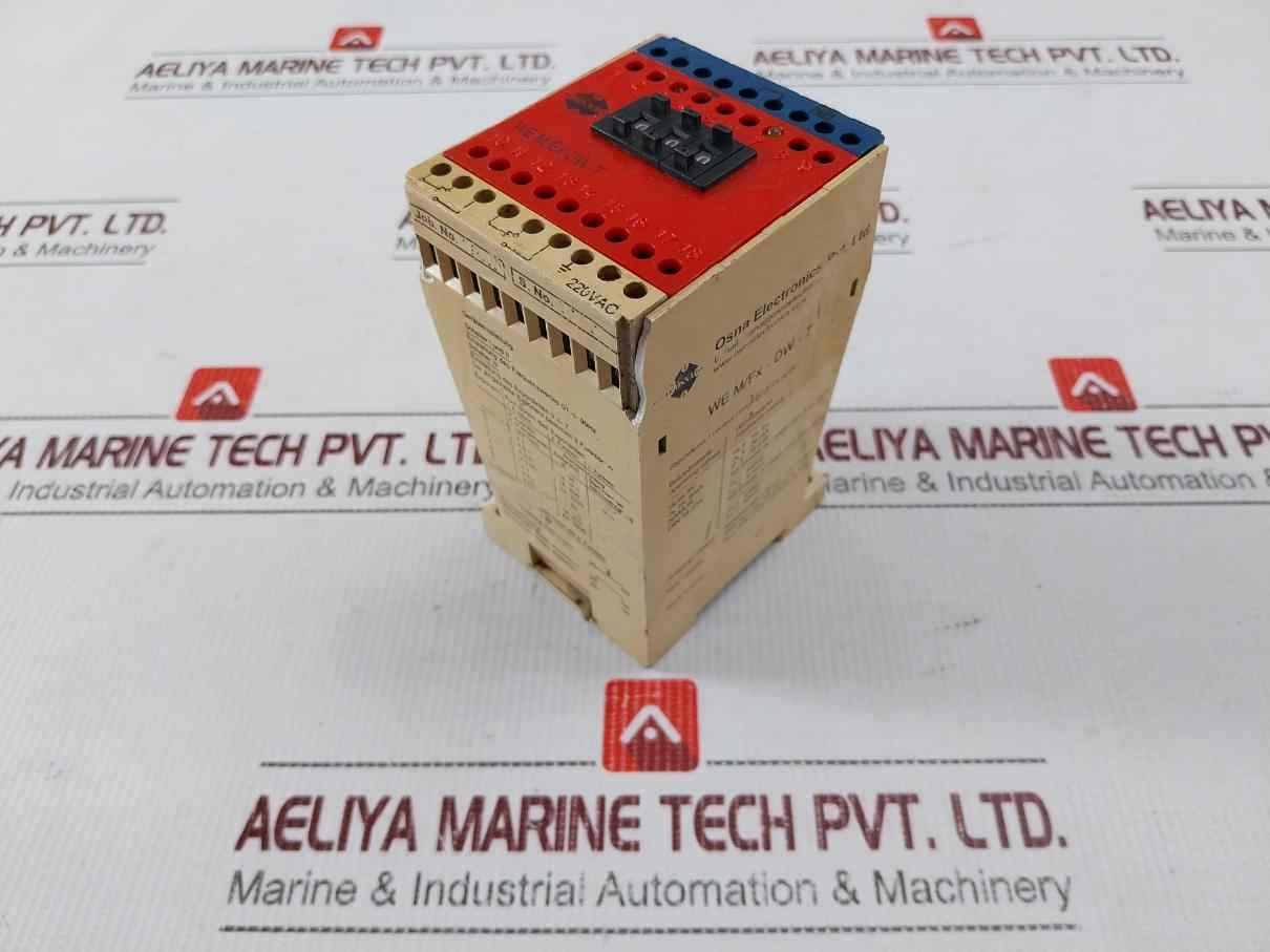 Osna Electronics We M/Ex-dw-t Programmable Speed Monitor 220Vac