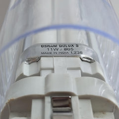 Osram Cfl/Pe-11W Tube Light And Fitting Assembly 230 Volts/50 Hz
