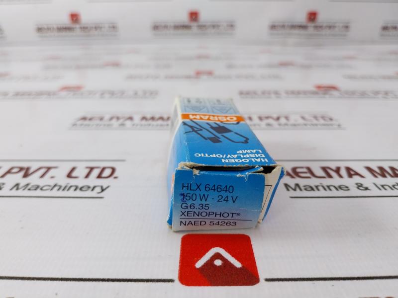 Osram Hlx 64640 Xenophot Instant Low Voltage Halogen Display/Optic Lamp 150W 24V