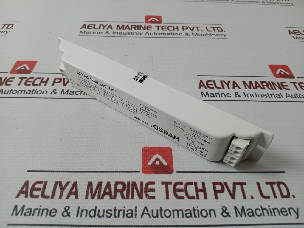 Osram Iz-t5S 1X28/240 Hpf Electronic Control Gear 240V 50Hz 28W