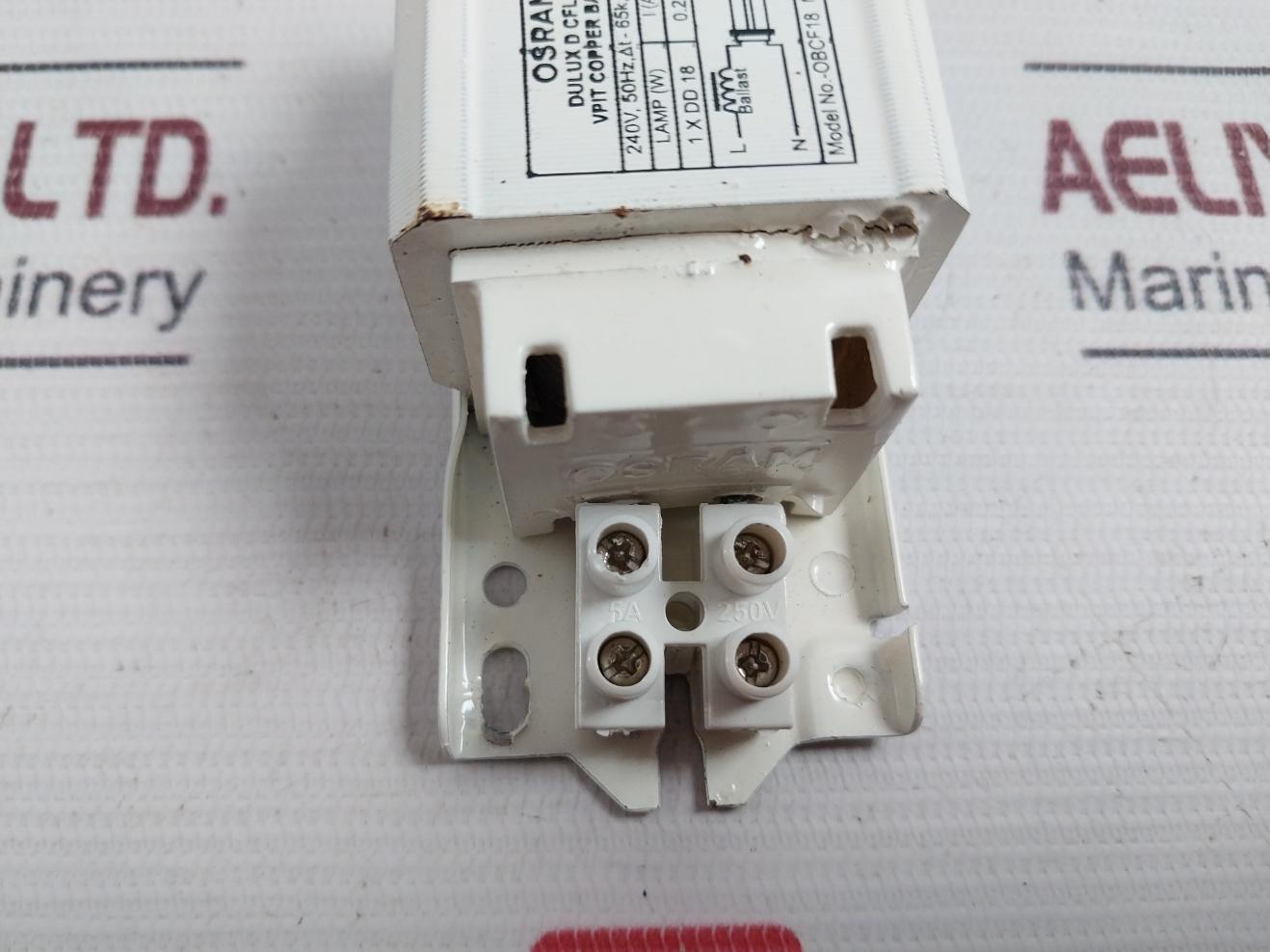 Osram Obcf18 Vpit Copper Ballast 240V 18W 50 Hz