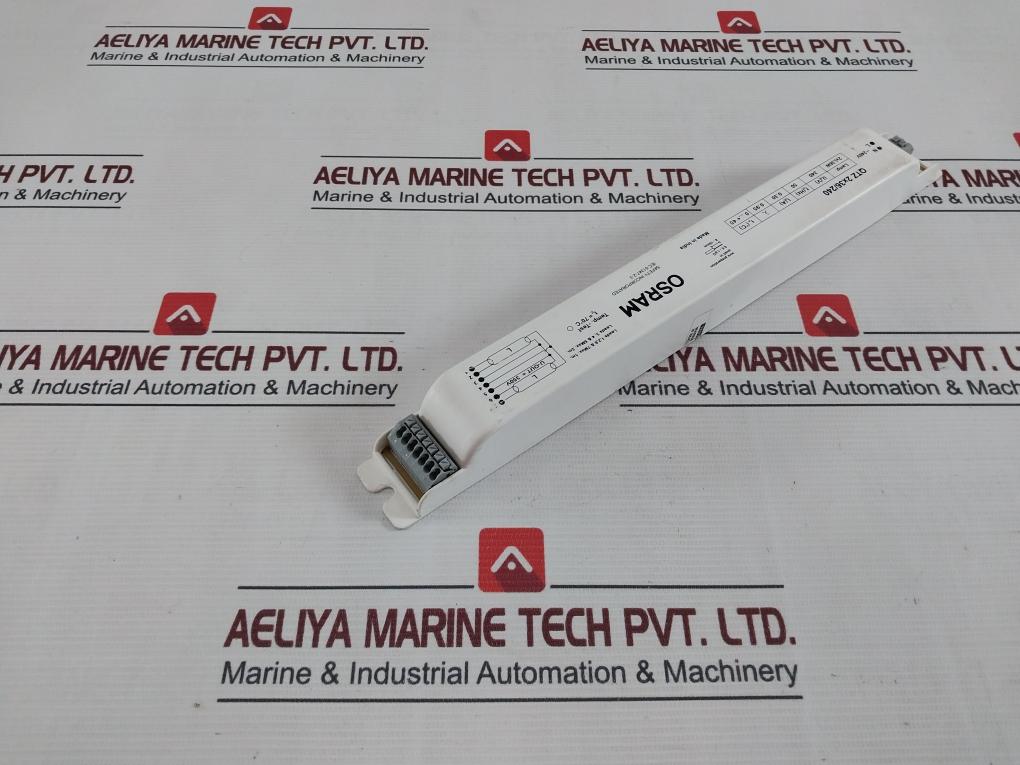 Osram Qtz 2X36/240 Electronic Control Gear Ballast 240V Ac 50 Hz