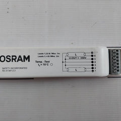 Osram Qtz 2X36/240 Electronic Control Gear Ballast 240V Ac 50 Hz