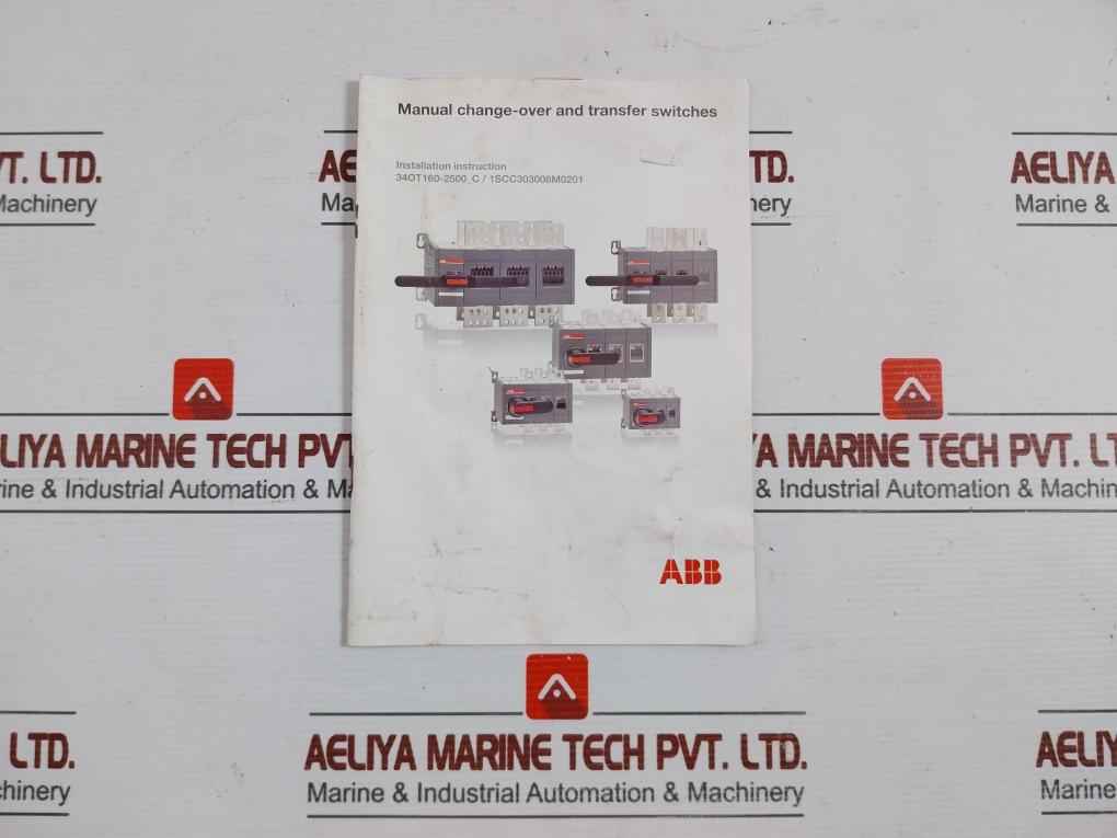 Ot160E04C Switch Fuse Unit 50-60Hz Abb- New