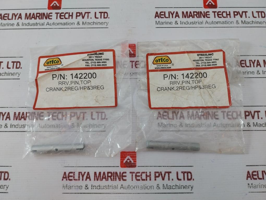 Oteco 142200 Rrv Rapidly Rotating Valve Crank/ Bearing 2Reg/Hp&3Reg