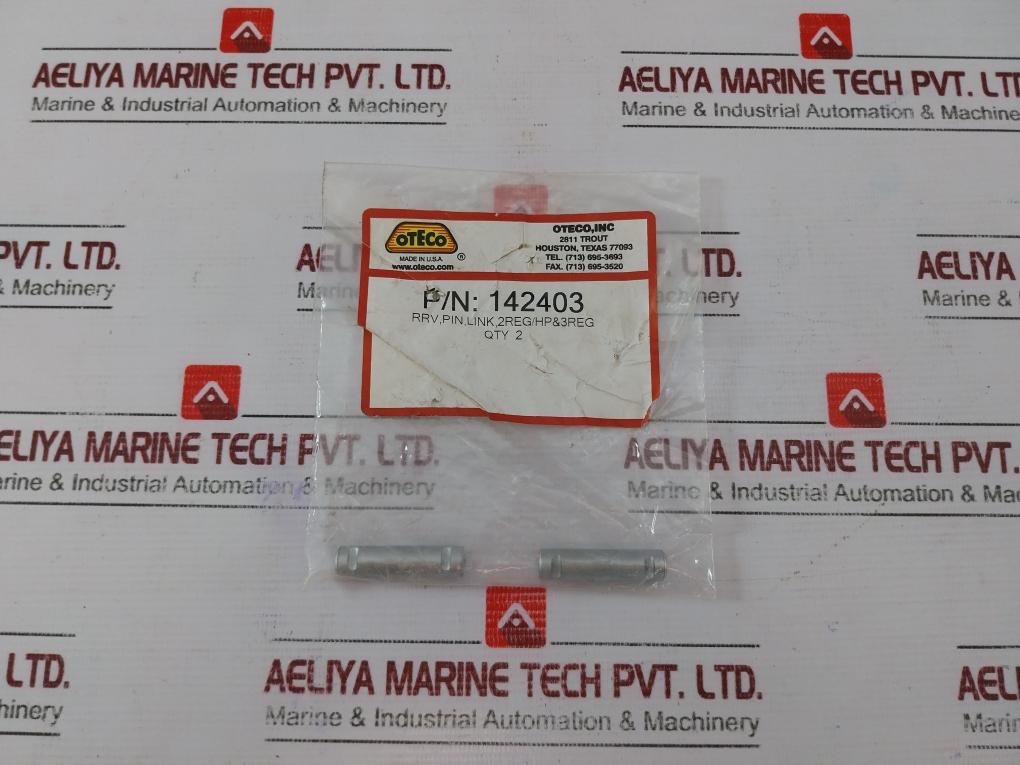 Oteco 142403 Rrv Pin 2 Reg/Hp & 3 Reg (1 Packet = 2Pcs)