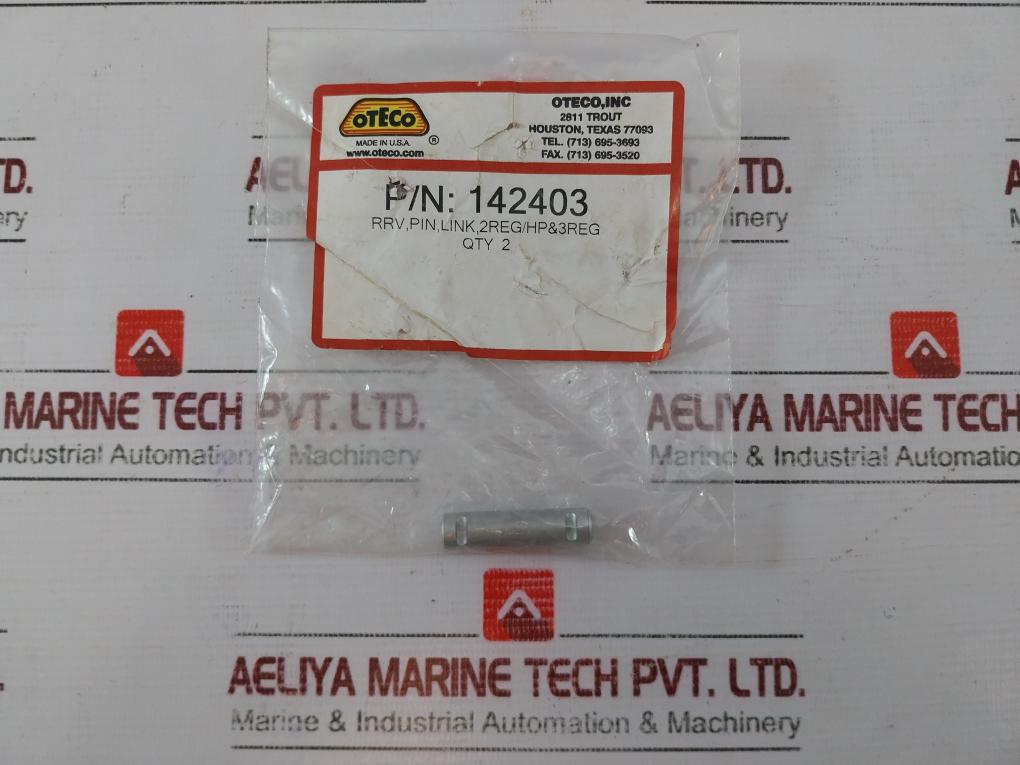 Oteco 142403 Rrv Pin 2 Reg/Hp & 3 Reg (1 Packet = 2Pcs)