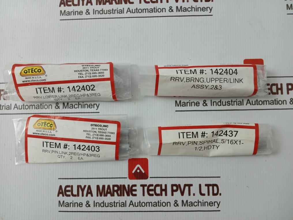 Oteco 143221 Major Repair Kit Rrv 3" 8K Complete Valve Mud 8Kpsi Ht.D00J