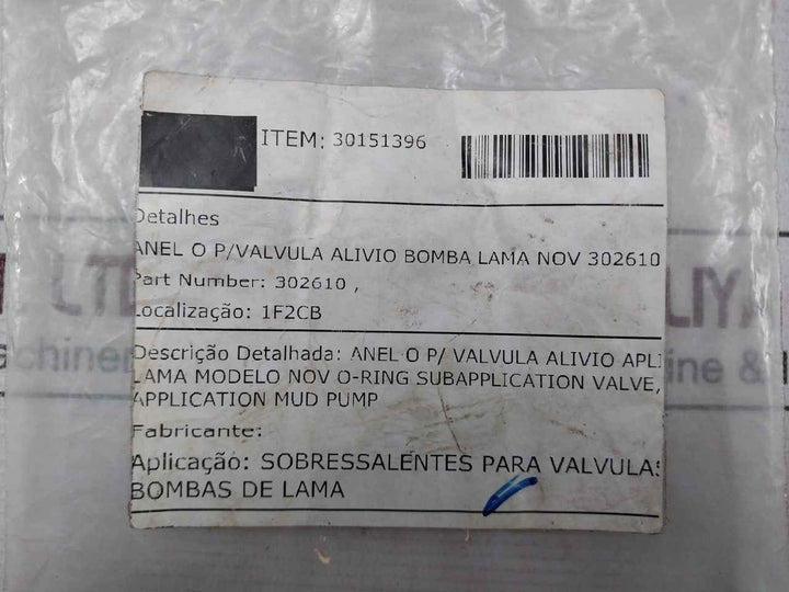 Oteco 302610 O-ring Kit 30151396 245,90Duro Nbr