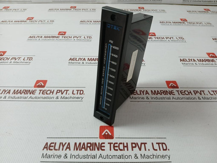 Otek Corporation Digital Bar Graph Display 0-6000 Psi Hi-q101-c008-d7