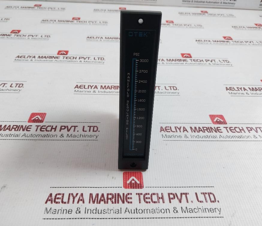 Hi-q101-c008-d3 Digital Bar Graph Display Revision A 0-3000 Psi Otek