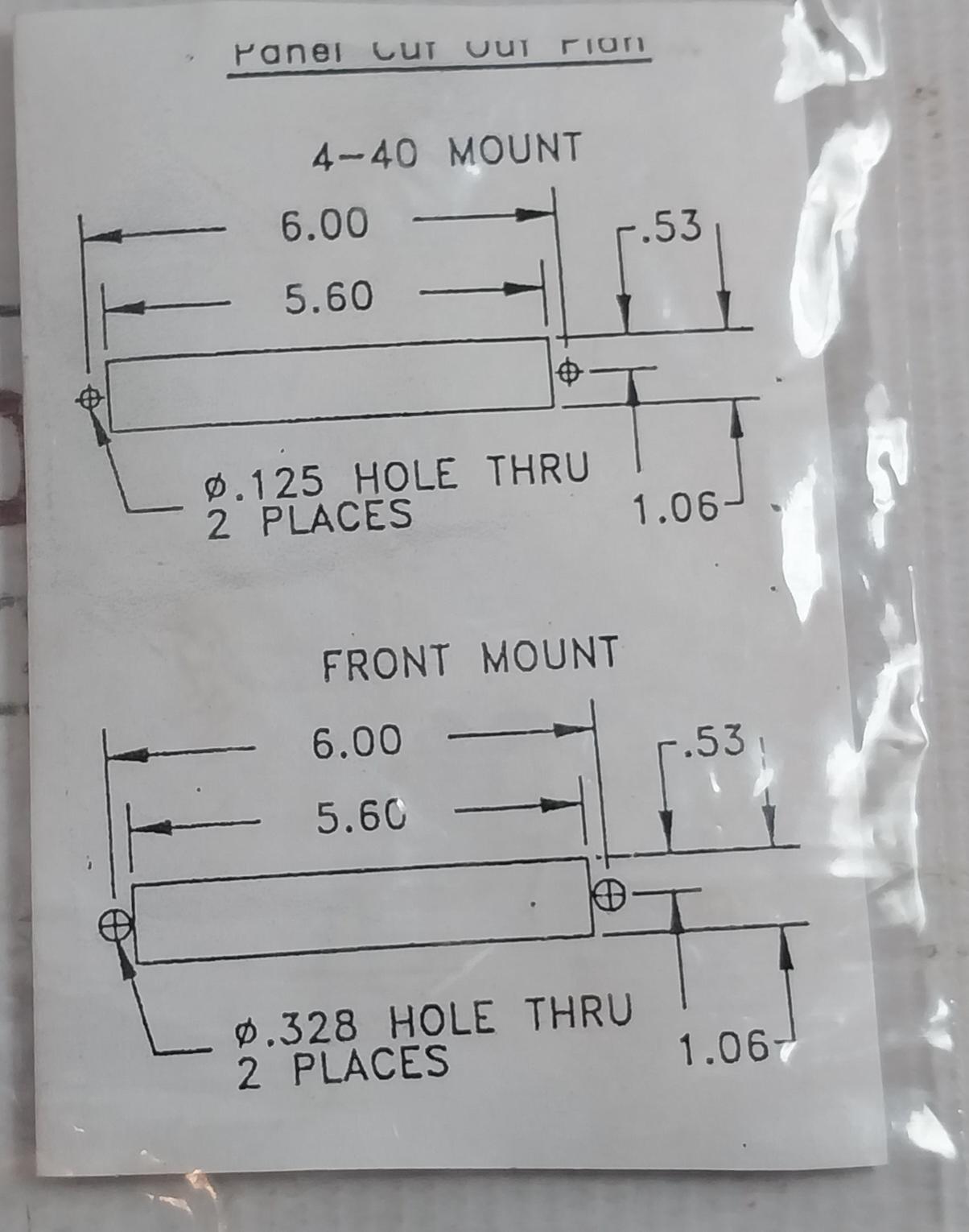 Otek Revision A Digital Bar Graph Display 0-6000 Psi Hi-q101-c008-d5