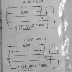 Otek Revision A Digital Bar Graph Display 0-6000 Psi Hi-q101-c008-d5