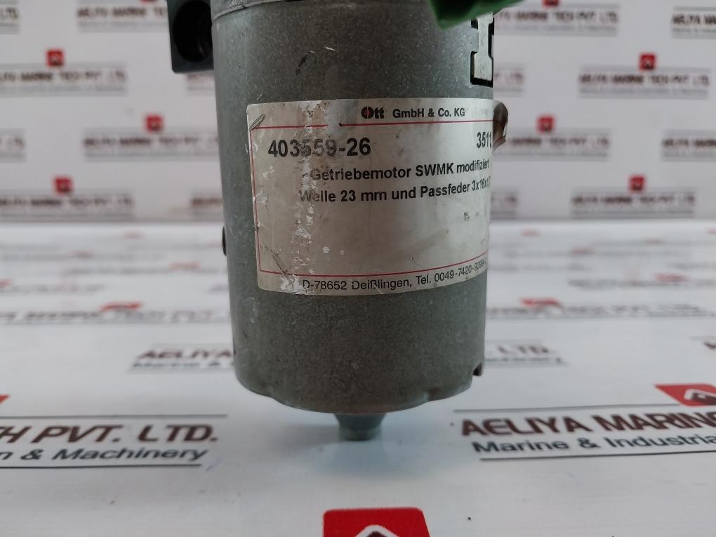 Ott 403559-26 Brushed Dc Gear Motor 24v