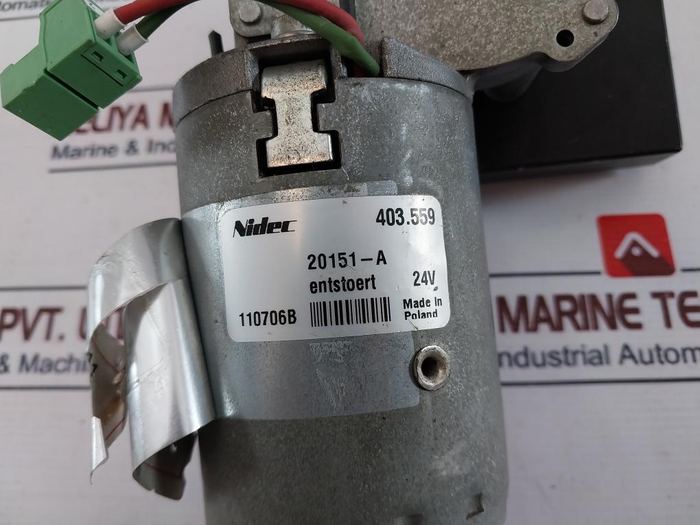 Ott 403559-26 Brushed Dc Gear Motor 24v