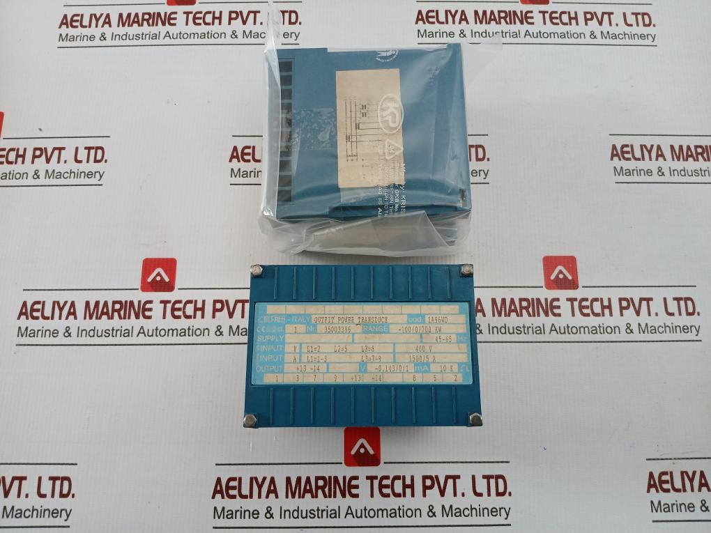 Outfit Power Transducer -100/0/700 Kw Frer 1A96Wd
