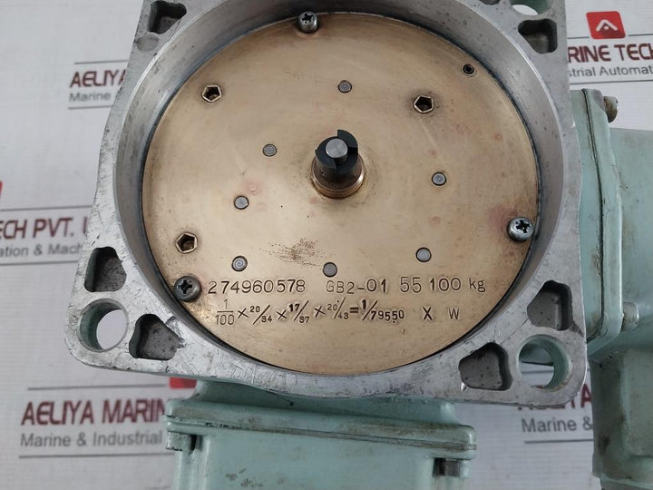 Oval Lb552-115-f312-d00 Flow Meter Int.0.37-7.73 T/H 274960578