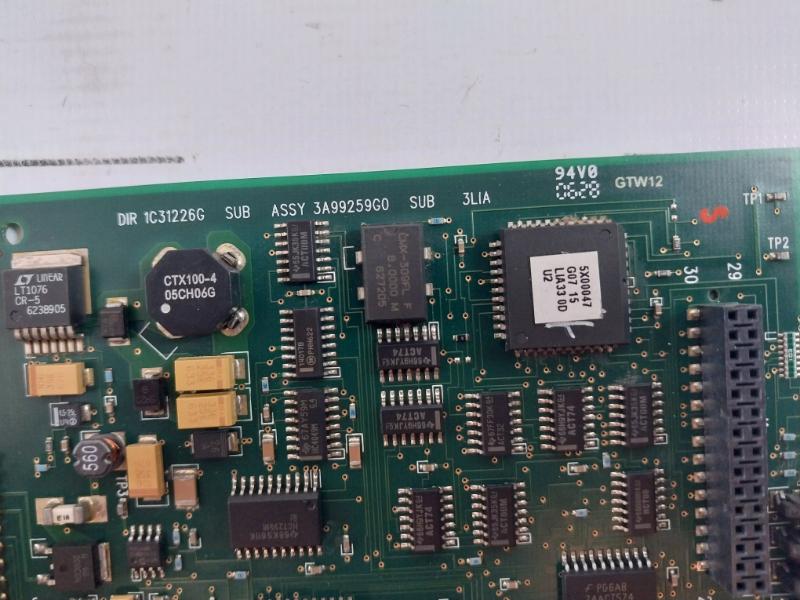 Ovation 148268-5 Printed Circuit Board 3A99259A03 1C31226G Rev: 14 94V0
