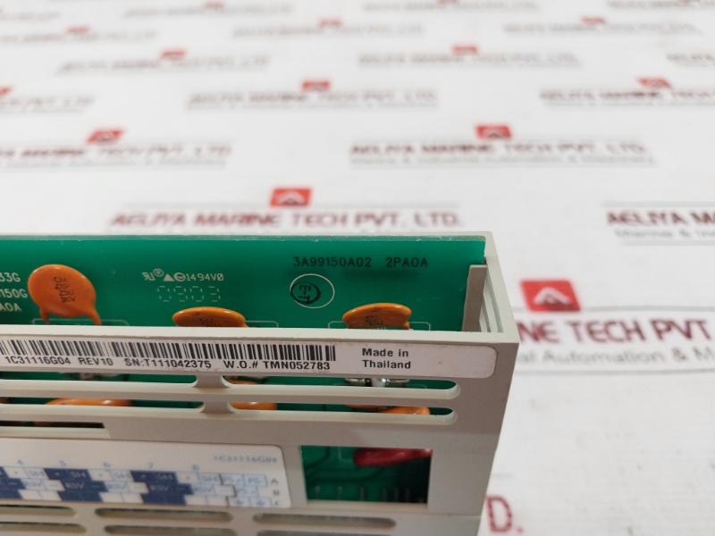 Ovation 1C31116G04 Analog Input Module Assy:3A99150G Rev: 07 94V0 B0909