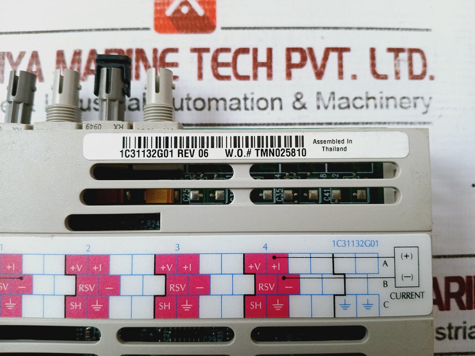 Ovation 1C31132G01 Analog Output Module Rev: 06