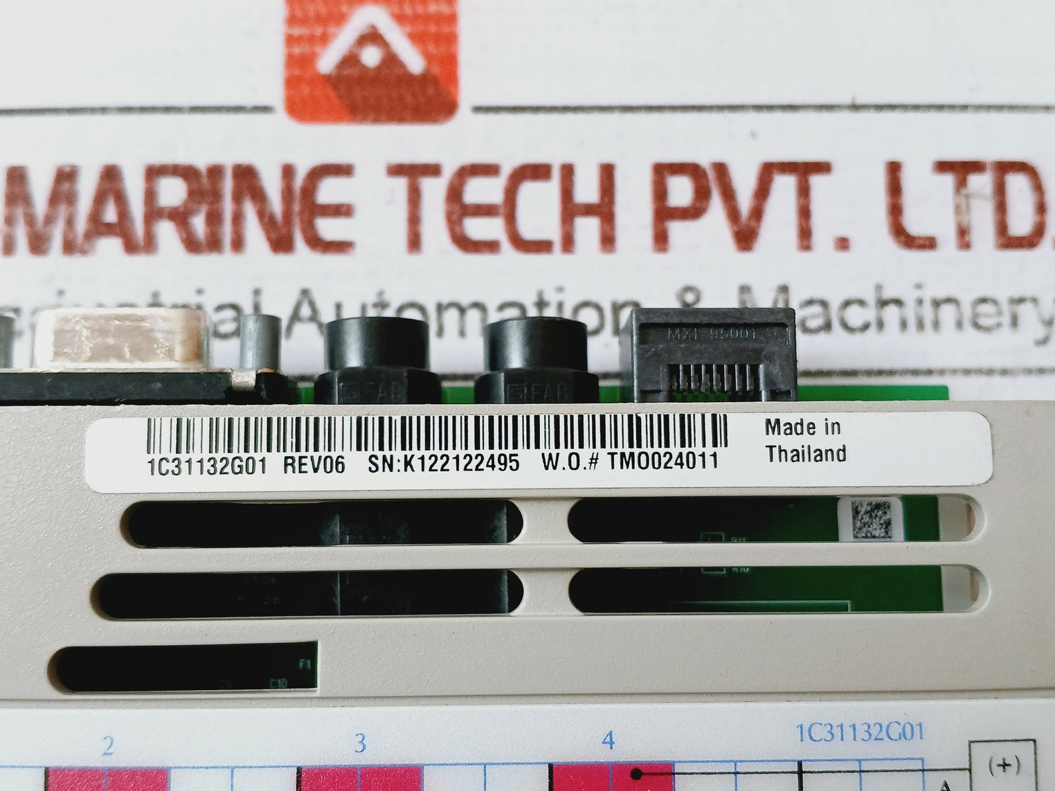 Ovation 1C31132G01 Analog Output Module Rev 06 1C31198G05