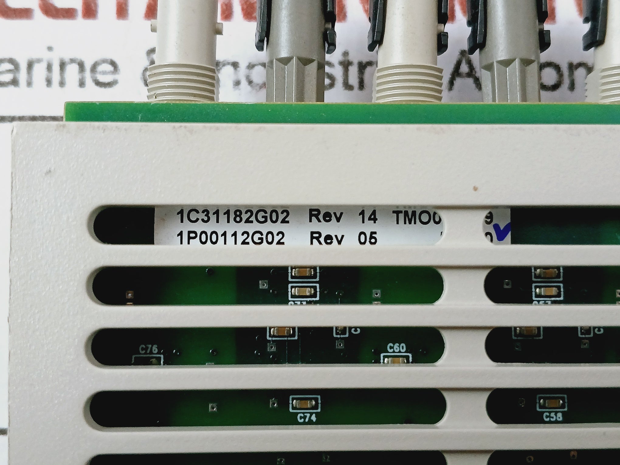 Ovation 1C31132G01 Analog Output Module Tmo055299 K1610