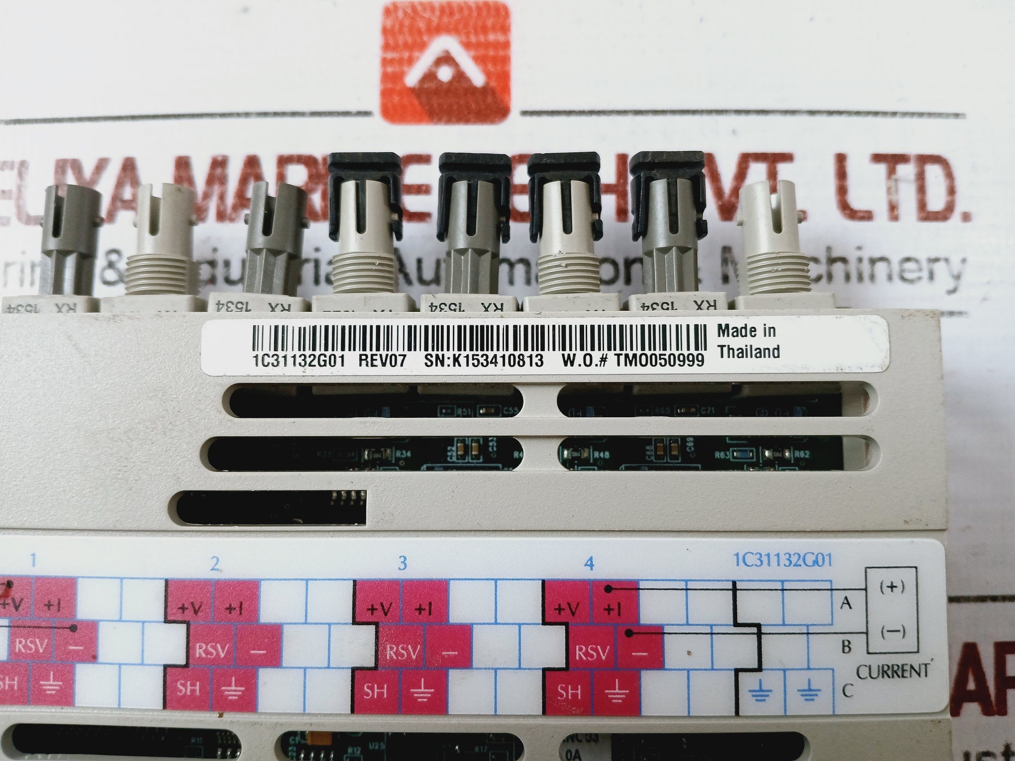 Ovation 1C31132G01 Analog Output Module Tmo055299 K1610