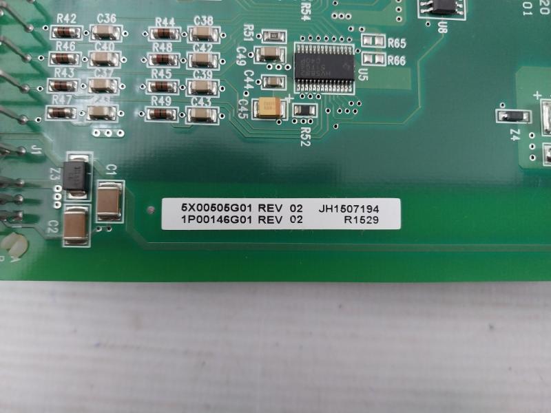 Ovation 1P00171A03 Printed Circuit Board 5X00504G01 Rev. 07