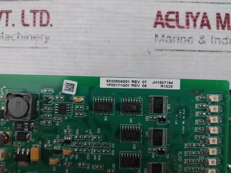 Ovation 1P00171A03 Printed Circuit Board 5X00504G01 Rev. 07