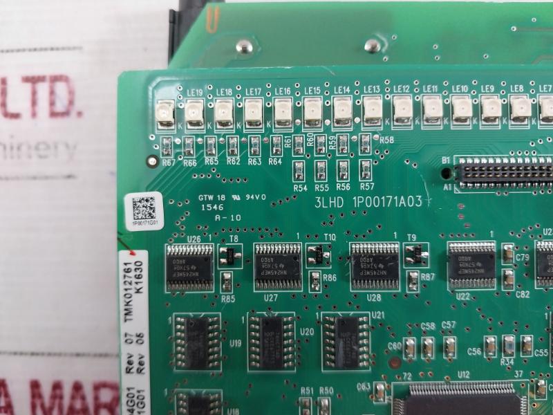 Ovation 1P00171A03 Printed Circuit Board 5X00504G01 Rev. 07