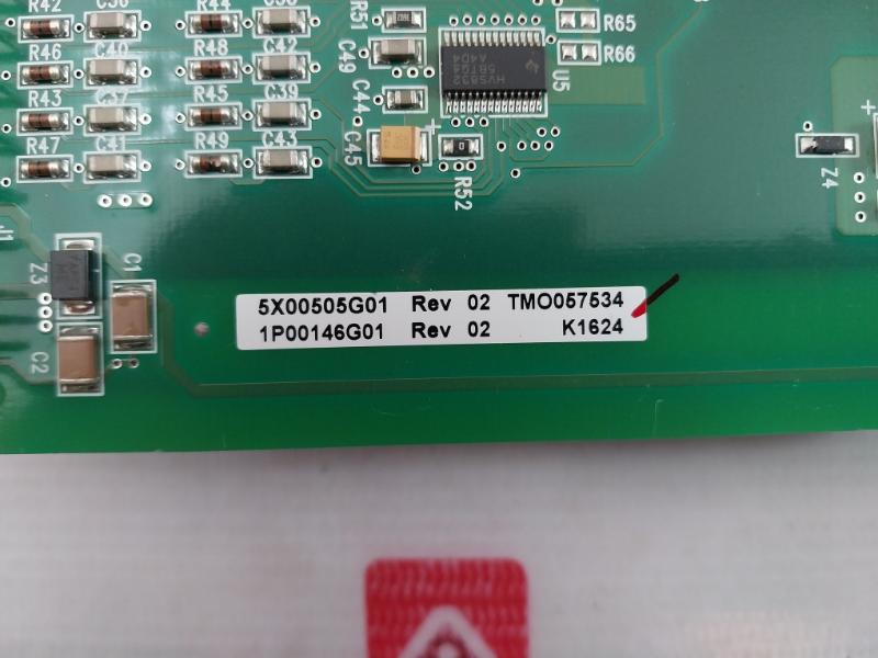 Ovation 1P00171A03 Printed Circuit Board 5X00504G01 Rev. 07