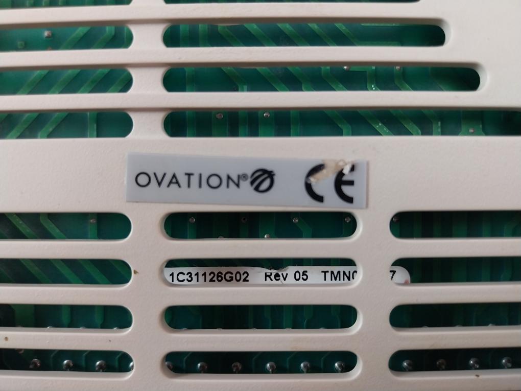 Ovation 1c31132g01 Analog Output Module 3a99222g02 Rev 04 Tmn063137