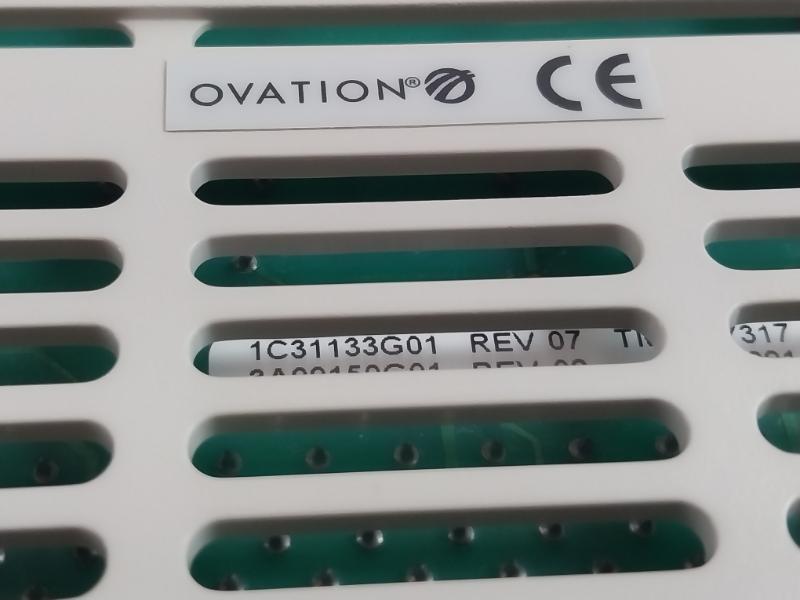 Ovation 1c31132g01 Analog Output Module Rev 06 1494v-0 3a99150a02